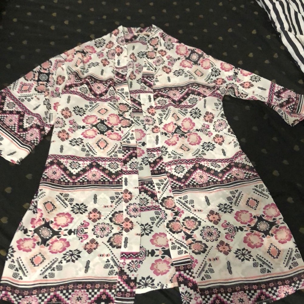 Silky over jacket